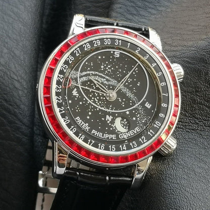 Patek Philippe Celestial Grand Complication 44mm Red Gemstones Black Dial
