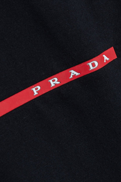 PRA 2026 Men's Short T-shirt White Red Logo Cotton 843627