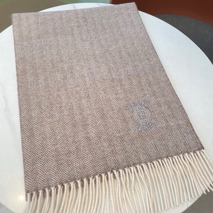 Scarf 180 CM Light Grey Cashmere 405125
