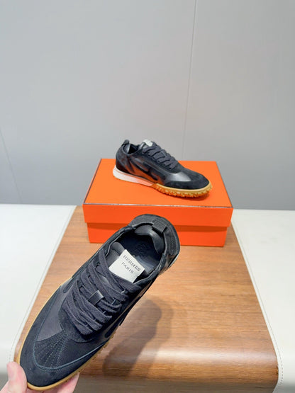 HM Jet Sneaker Black Suede 317312