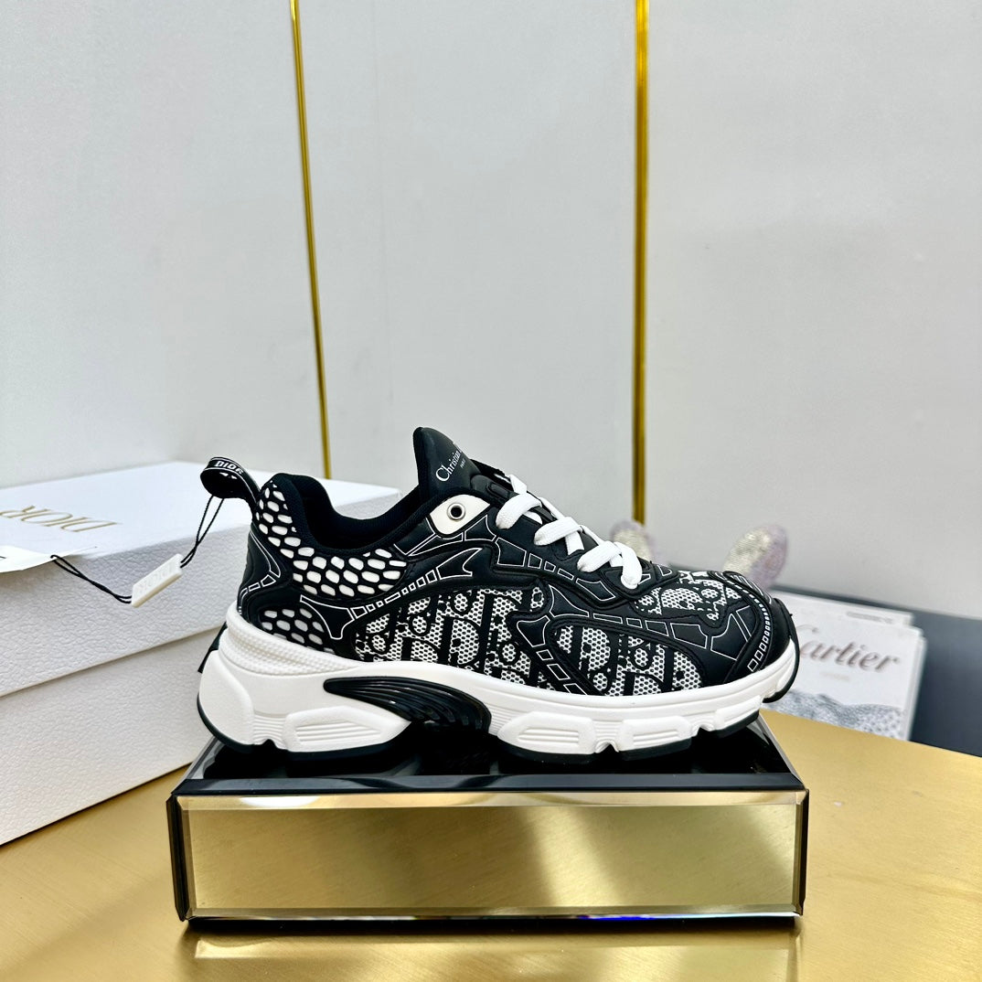 CD Chrono Sneaker 40mm In Black Mesh Fabric 994574