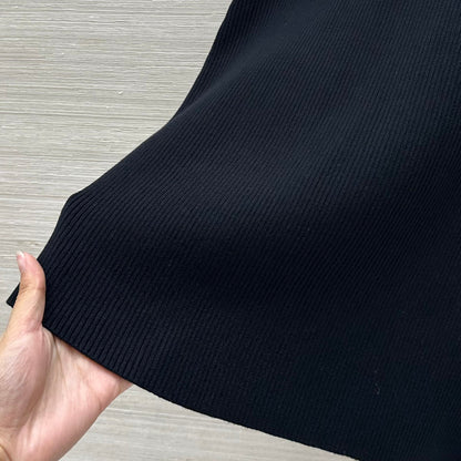 Gucci 25 Knitted Dress Black Viscose