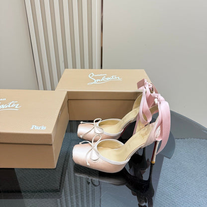 CL 25C Cassia Lace Up 100mm Your Pink Silk 215856