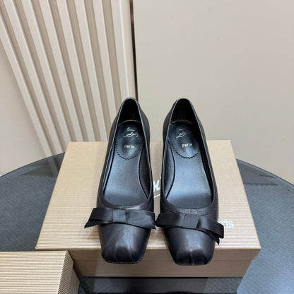 CL Ballet Shoes Black Nappa Lambskin 299717