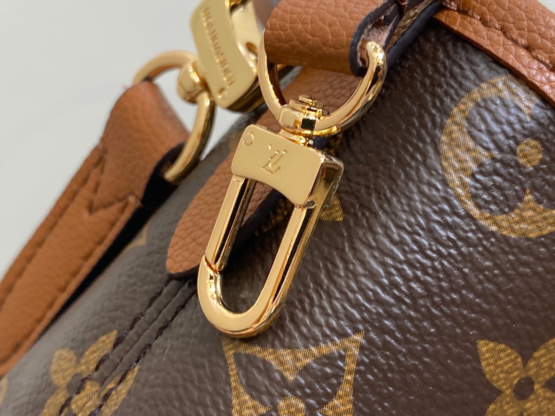 Neverfull 24 Bandoulière Inside Out BB Brown Calfskin