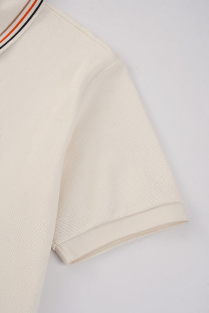 Burberry 25 Polo T- Shirt White Cotton 232685