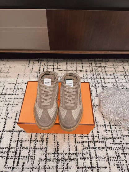 HM 25 Jet Beige Sneaker Mesh Cowhide 318021