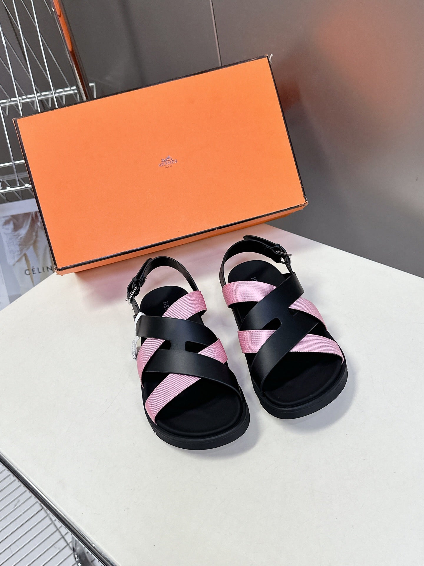 HM  Sandal Sheepskin and TPU 252679
