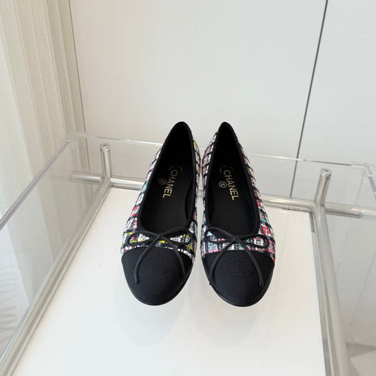 CC Ballet Flat Multicolor Fabric 238776