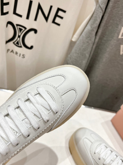 Miu Sneakers White Cowhide