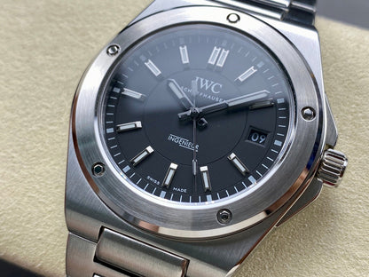 IWC Ingenieur 40mm Dark Gray Dial Steel Case