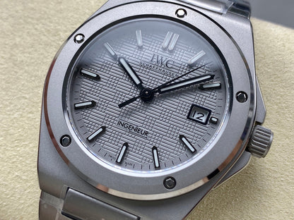 IWC Ingenieur 40mm Gray Dial Steel Case