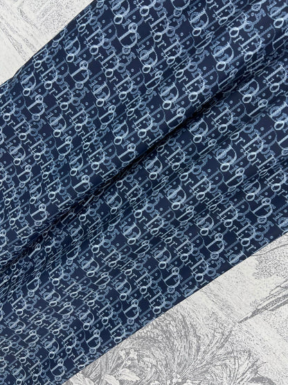 CD 25 Elastic Pants Blue Polyester