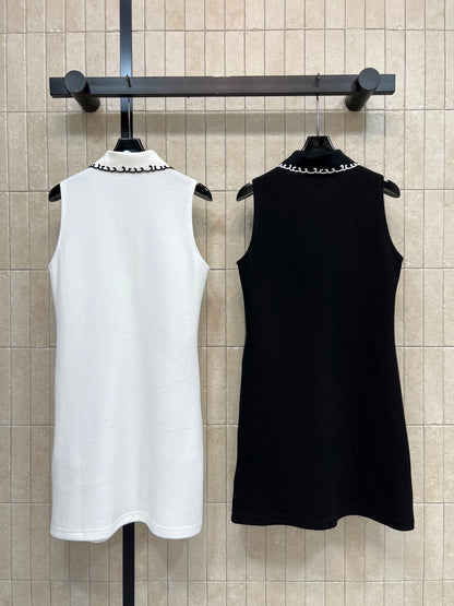Dior 2026 Sleeveless Polo Dress Cotton 401756