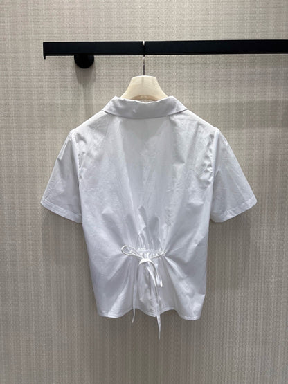 Prada 2026 Shirt White Cotton 399163