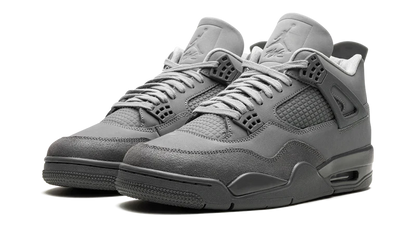 Nike Air Jordan 4 Dark Gray Suede Leather