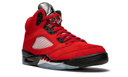 Nike Air Jordan 5 Retro Bull Red Black Suede