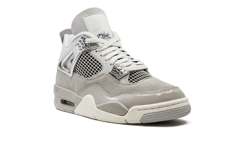 Nike Air Jordan 4 Frozen Light Gray Suede