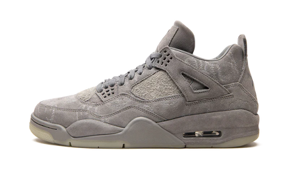 Nike Air Jordan 4 Retro Kaws Cool Grey Suede