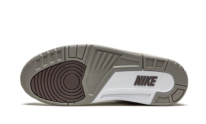 Nike Air Jordan 3 Retro White Gray Brown Suede Leather
