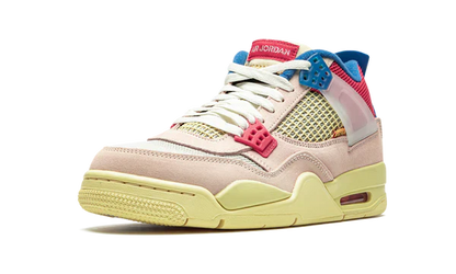 Nike Air Jordan 4 Retro Light Pink Blue Mesh Suede