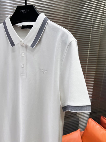 PRA 2026 Men's Short-Sleeve Polo T-Shirt Soft Fabric 857746