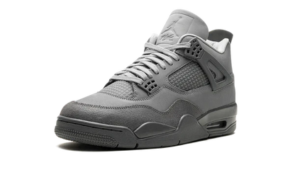 Nike Air Jordan 4 Dark Gray Suede Leather