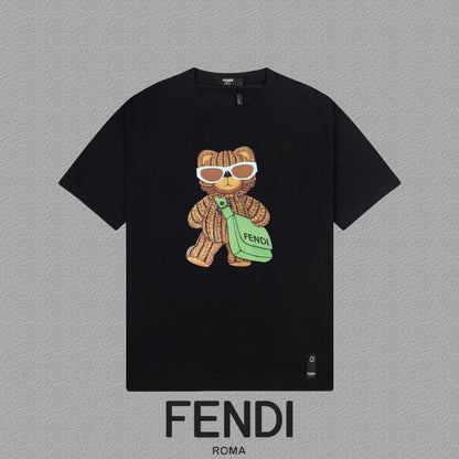 Fendi 2026 Men's Short-Sleeve T-Shirt Cotton 806038