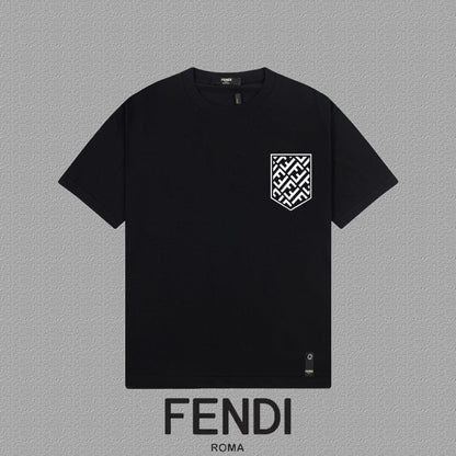 Fendi 2026 Men's Short-Sleeve T-Shirt Cotton 806043