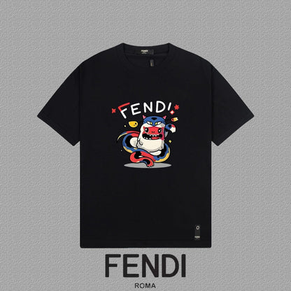 Fendi 2026 Men's Short-Sleeve T-Shirt Cotton 806078