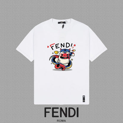 Fendi 2026 Men's Short-Sleeve T-Shirt Cotton 806078