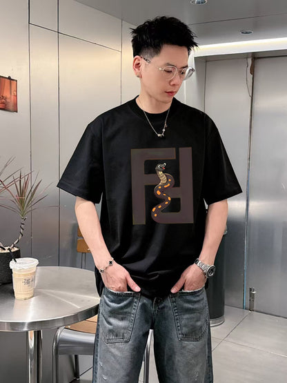 Fendi 2026 Men's Short-Sleeve T-Shirt Cotton 806084