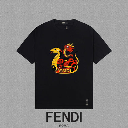 Fendi 2026 Men's Short-Sleeve T-Shirt Cotton 806087