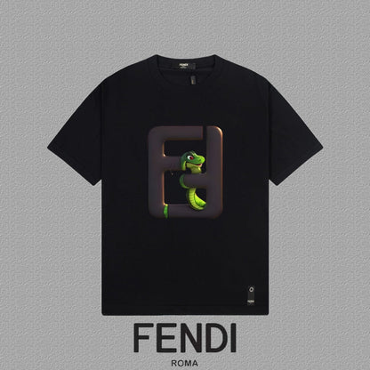 Fendi 2026 Men's Short-Sleeve T-Shirt Cotton 806090
