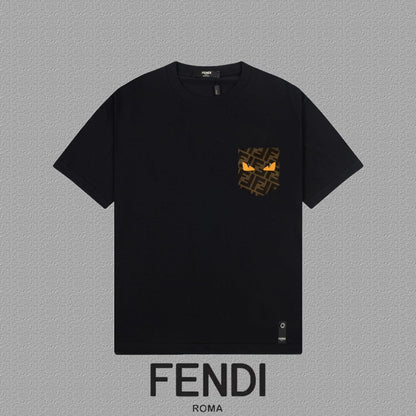 Fendi 2026 Men's Short-Sleeve T-Shirt Cotton 806096