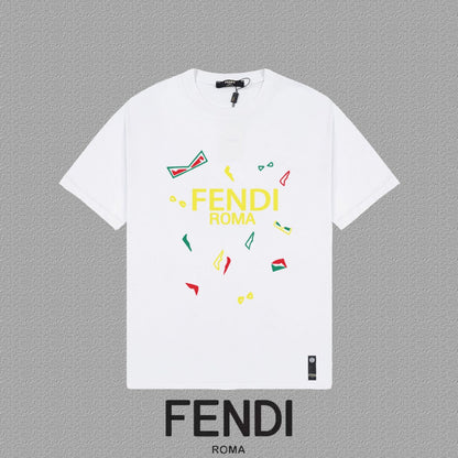 Fendi 2026 Men's Short-Sleeve T-Shirt Cotton 806105