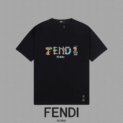 Fendi 2026 Men's Short-Sleeve T-Shirt Cotton 806108