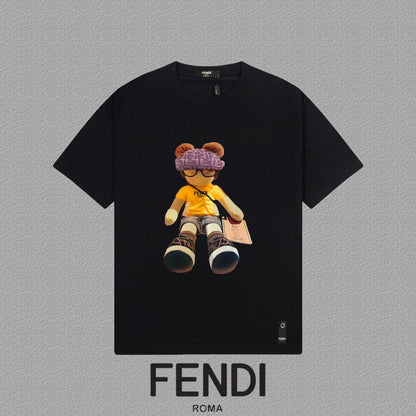 Fendi 2026 Men's Short-Sleeve T-Shirt Cotton 805936