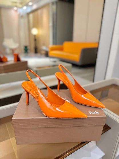 Christian Louboutin Miss Z SlingBack Patent Leather 434842