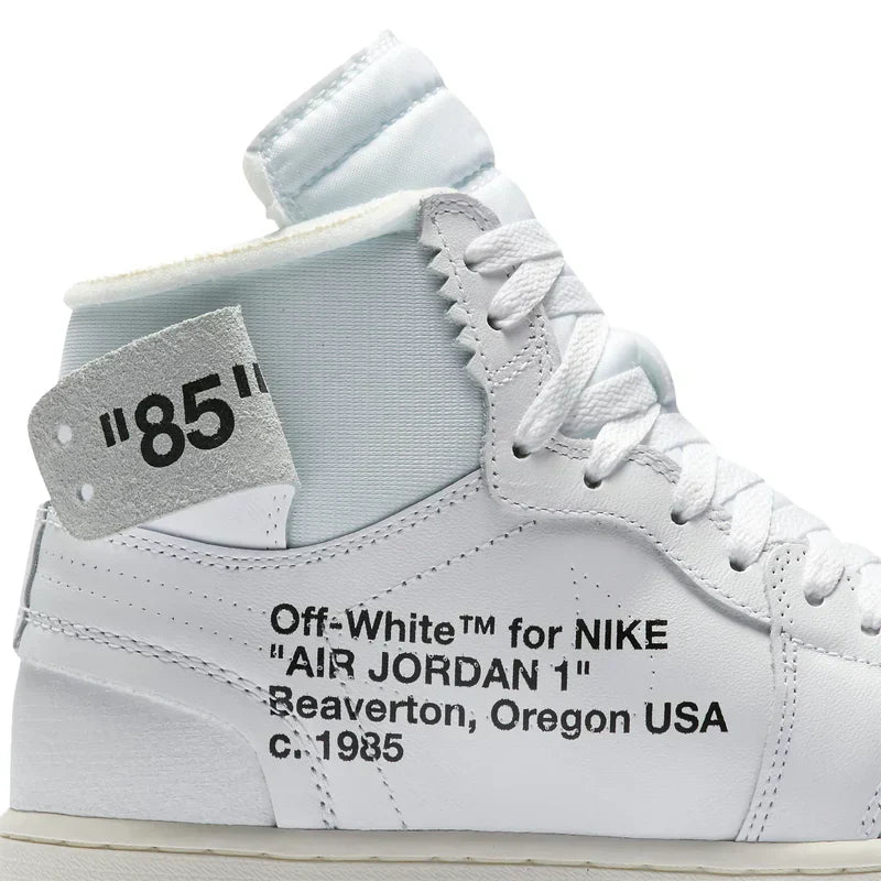 Off-White x Air Jordan 1 Retro White Leather