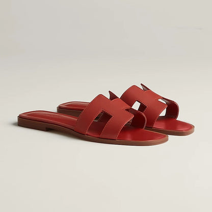 0ran Sandal Calfskin With Iconic "H" Cut-out