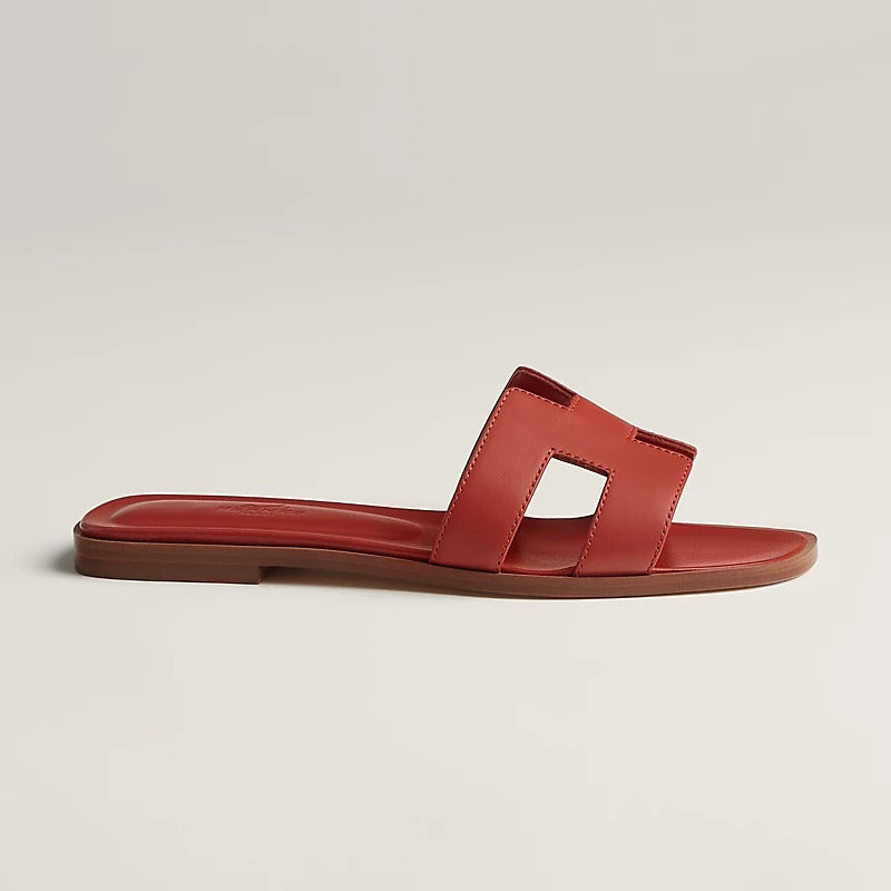 0ran Sandal Orange Brulee