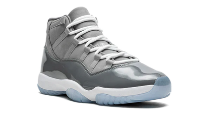 Nike Air Jordan 11 Cool Grey Patent Leather Nubuck