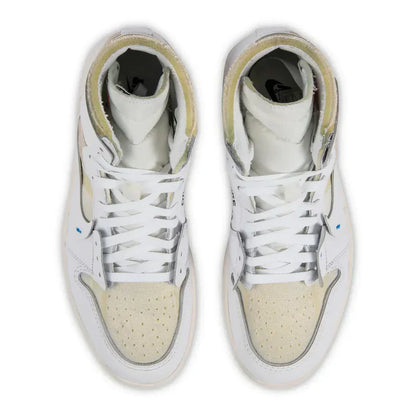 Off-White x Air Jordan 1 Retro White Beige Leather