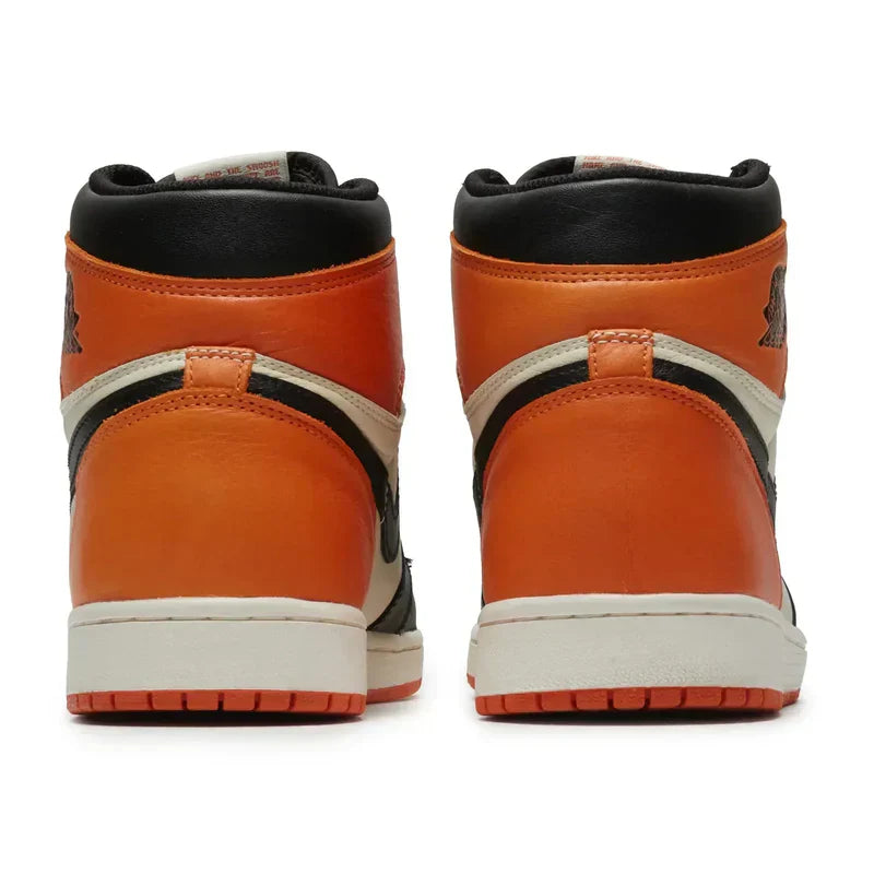 Nike Air Jordan 1 Retro Orange Black Cowhide