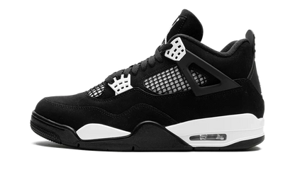 Nike Air Jordan 4 Black White Suede TPU