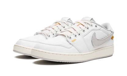 Nike Air Jordan 1 White Neutral Grey Suede Leather