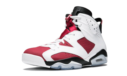 Nike Air Jordan 6 Retro Carmine Red White Leather