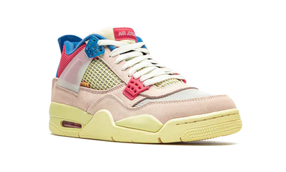 Nike Air Jordan 4 Retro Light Pink Blue Mesh Suede