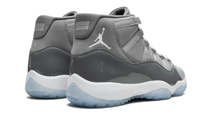 Nike Air Jordan 11 Cool Grey Patent Leather Nubuck